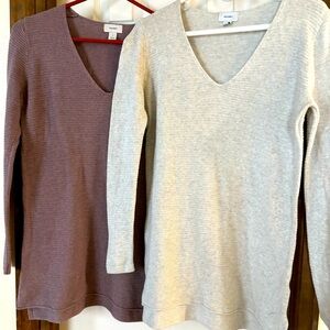 Old Navy Tunic Length sweaters